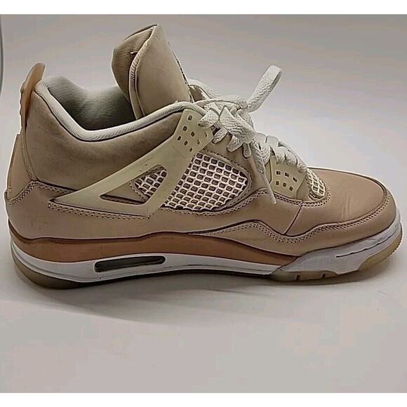 NIKE AIR JORDAN 4 Retro Shimmer Women's US Size 9.5 /‎ DJ0675-200 - Picture 6 of 15